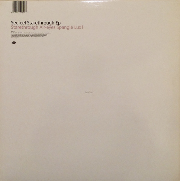 Seefeel - Starethrough